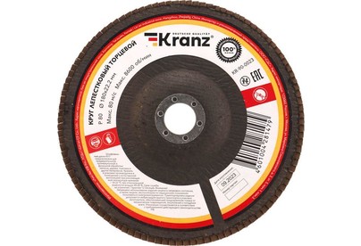 KRANZ (KR900023) P80, 180х22,2мм