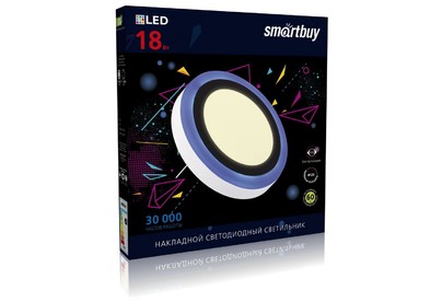 SMARTBUY (SBL1DLB183KB) 18w/3000K+B