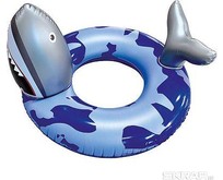 ECOS Круг надувной для плавания Акула 100*90*67 см SC58 (993158)