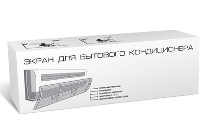 TOPPERR 3440 Экран для бытовых кондиционеров (прозрачный)