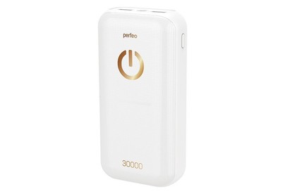 PERFEO (PF_B4301) SPLASH  30000 mah, белый