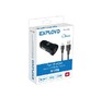 EXPLOYD EXZ582 micro USB 3.4А 2.4А+1А 2хUSB чёрный