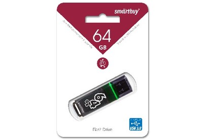 SMARTBUY (SB64GBGSDG) 64GB GLOSSY SERIES DARK GREY USB 3.0