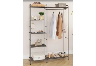 ЗМИ Гардеробная система Валенсия 1 (VALENCIA 1 clothes rack) (Графит) ГСВ1 ГР