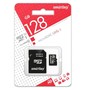 SMARTBUY (SB128GBSDCL1001) MicroSDXC 128GB Class10 UHSI U1 + адаптер