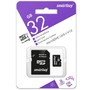 SMARTBUY (SB32GBSDCCTV) micro SDHC 032GB cl10 U1 V10 + адаптер