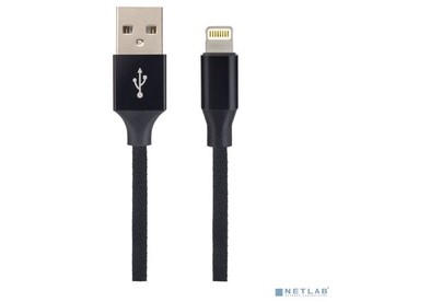 PERFEO (I4317) USB A вилка  Lightning вилка, 2A, черный, длина 2 м., Light Premium