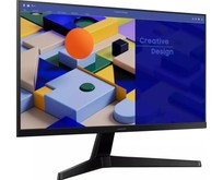 SAMSUNG Монитор 24 S24C314EAU черный IPS LED 5ms 16:9 HDMI полуматовая 250cd 178гр/178гр 1920x1080 75Hz FreeSync VGA FHD 2.8кг