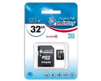 SMARTBUY (SB32GBSDCL1001) MicroSDHC 32GB Class10 UHSI + адаптер