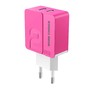 MORE CHOICE (4627151191676) NC46 2USB 2.4A Pink