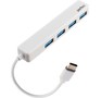 PERFEO (PF D0788) USB CHUB 4 Port, (PFH039 White) белый