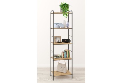 ЗМИ Стеллаж Валенсия 15 W (VALENCIA 15 W Shelf rack) черный СТВ15Д Ч