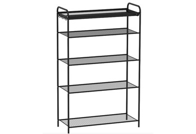 ЗМИ Подставка для обуви Верона 25 (VERONA 25 shoe rack) ПДОВ25 Черный