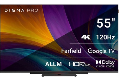 DIGMA 55C UHD SMART Google TV Frameless