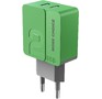 MORE CHOICE (4627151191904) NC46i СЗУ 2USB 2.4A для Apple 8pin  1м Green