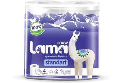 АРТПЛАСТ (СГТ59905) 2 сл х 4 рул  Snow Lama Standart