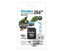 OLTRAMAX MicroSDXC 256GB Class 10 (U3) V30 Recorder + адаптер (SD 95 MB/s) [OM256GCSDXC10U3V30}