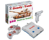 DENDY Tank 300 игр + световой пистолет