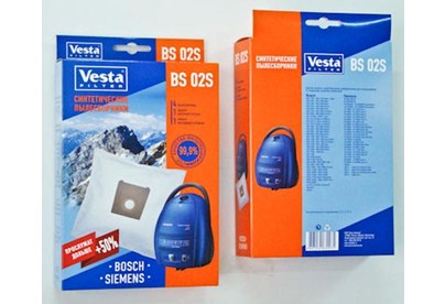 VESTA FILTER BS 02S синтетика комл. 4шт.+2 фильтра