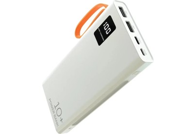 MORE CHOICE (4620202550545) PB2210 с кабелем 2USB 2.1A  10000mAh белый