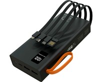 MORE CHOICE (4620202550569) PB2220 с кабелем 2USB 2.1A  20000mAh черный