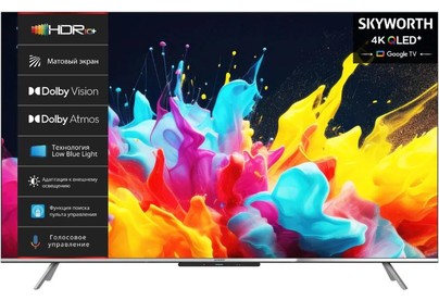 SKYWORTH 75 75Q66G SMART TV 4K Ultra HD безрамочный