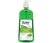 FOREST CLEAN Гель для мытья посуды Зеленое яблоко 1 л