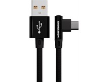 MORE CHOICE (4627151196947) K27m USB 2.1A microUSB черный  1,0m