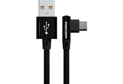 MORE CHOICE (4627151196947) K27m USB 2.1A microUSB черный  1,0m