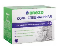 BREZO 97008 Специальная соль для посудомоечной машины 1500 г.