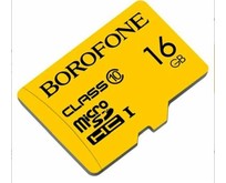 BOROFONE (6931474701220) 16GB MicroSD Class 10 Yellow