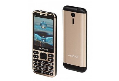 MAXVI X10 Metallic Gold (2 SIM)