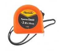 SPARTA Рулетка Classic, 3 м х 16 мм, пластиковый корпус 31302