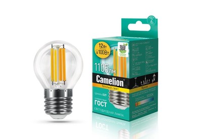 CAMELION (13714) LED12G45FL/830/E27