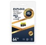 EXPLOYD 64GB microSDXC Class 10 UHS1 Premium (U3) [EX064GCSDXC10UHS1ElU3 w]