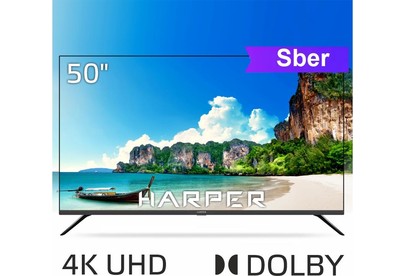 HARPER 50U695TS UHD SMART Салют