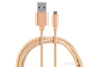 ENERGY Кабель ET28 USB/Lightning, цвет  золотой