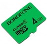 BOROFONE (6931474701206) 4GB MicroSD Class 6 Red