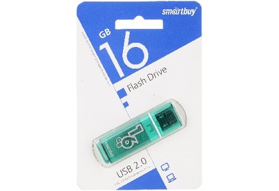 SMARTBUY (SB16GBGSG) 16GB GLOSSY SERIES GREEN