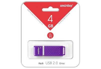 SMARTBUY (SB4GBQZV) 4GB QUARTZ SERIES VIOLET