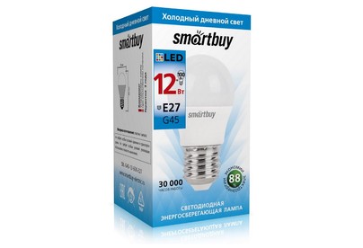 SMARTBUY (SBLG451260KE27) 12W/6000/E27