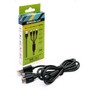 ERGOLUX (15099) ELXCDC05C02 3в1 Micro USBLightningType C, 3А, 1,2м, Черный