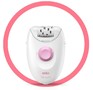 BRAUN S1 SE 1176 White Silkepil