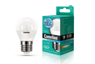 CAMELION (13696) LED12G45/845/E27