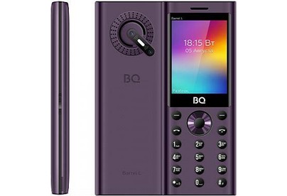 BQ 2458 Barrel L Purple/Black