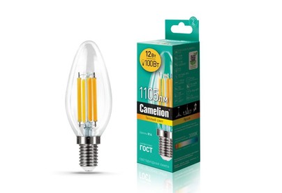 CAMELION (13708) LED12C35FL/830/E14