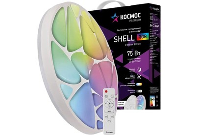 КОСМОС KSShelRGB75W белый