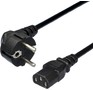 GOPOWER (0000024055) CEE 7/7C13 (f) 1.2м ПВХ 0.75мм черный (1/10/200)