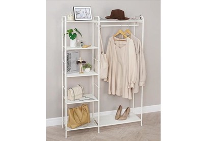 ЗМИ Гардеробная система Валенсия 1 (VALENCIA 1 clothes rack) (Белый) ГСВ1 Б