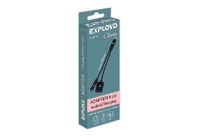 EXPLOYD EXAD761 Jack 3,5mm  8 Pin Classic черный